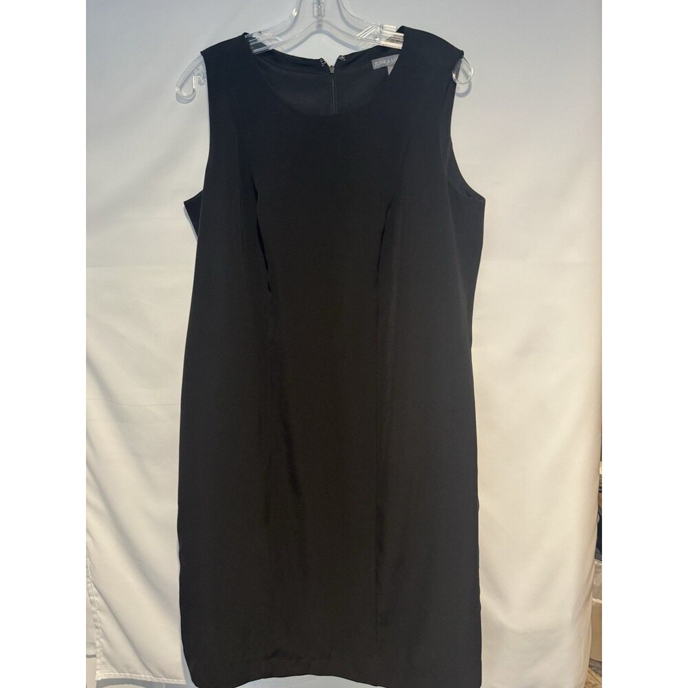 Jessica London Women’s Black Dress Size 14w Back Bottom Vent /Slit